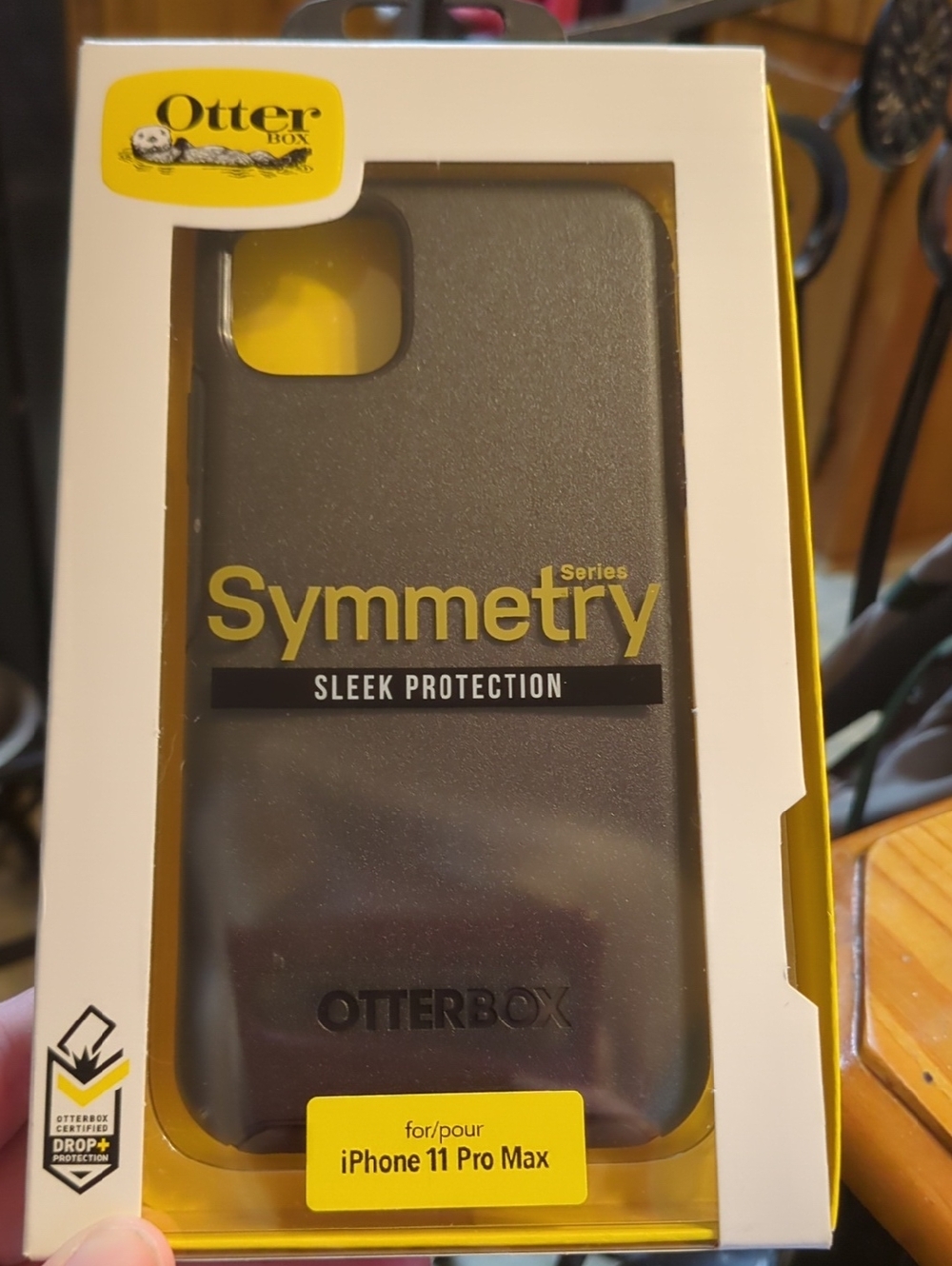 OtterBox Symmetry Series Black Protective Case for iPhone 11 Pro Max